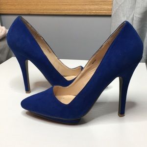 Navy blue Heels